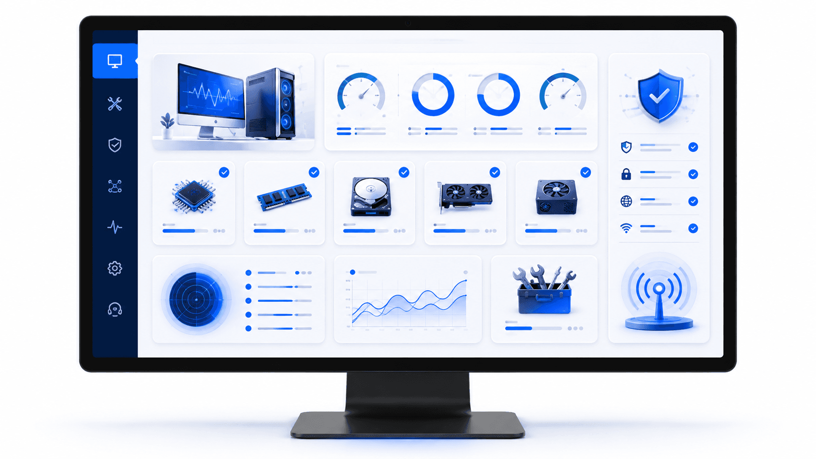 Cinqode PC Related Issues project dashboard preview